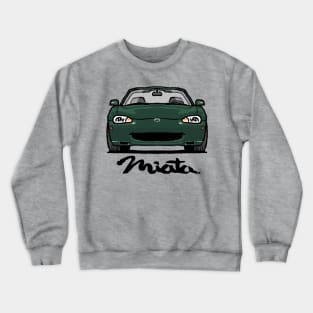 MX5 Miata NB1 Emerald Green Crewneck Sweatshirt